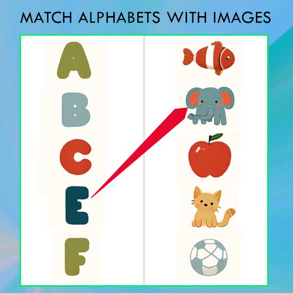matching games for toddlers to enhance speech skills